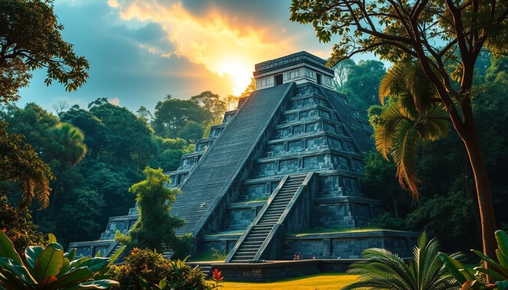 Mayan pyramids