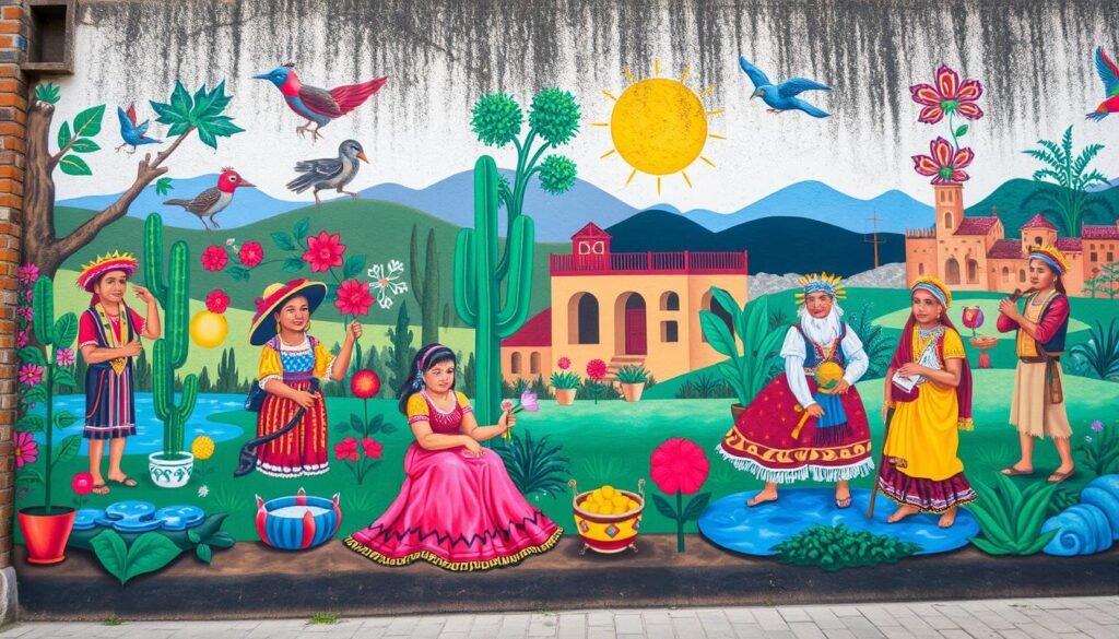 Mexican murals